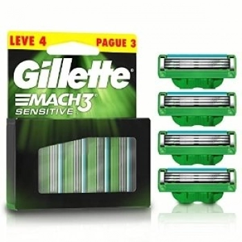CARGA GILLETTE MACH3 SENSITIVE LV4 PG3