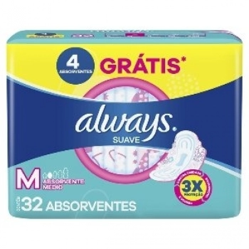 ABS ALWAYS M C/32 C/ABAS SUAVE GTS 4UN