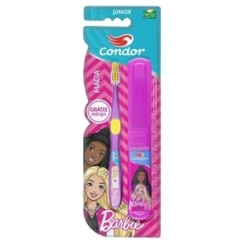 ESC DENTAL CONDOR INF ACIMA 4 ANOS JR C/ ESTOJO BARBIE