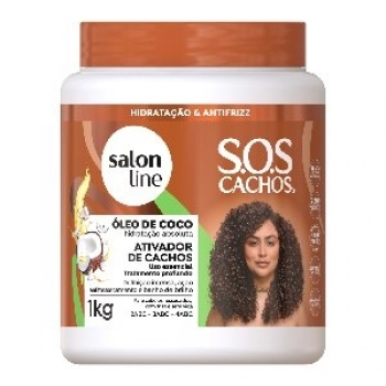 ATIV CACHOS S LINE SOS CACHOS 1KG OLEO DE COCO