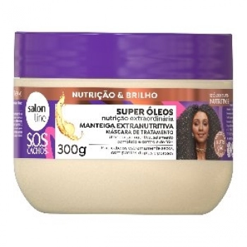 MASC CAP S LINE SOS CACHOS 300G NUTRICAO & BRILHO SUPER OLEOS