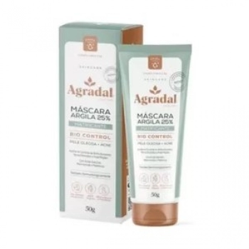 MASC FACIAL AGRADAL 50G BIO CONTROL ARGILA 25% MATIFICANTE