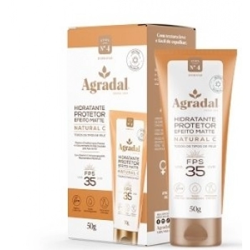 HIDR PROT FACIAL AGRADAL 50G EFEITO MATTE FPS35 NATURAL C