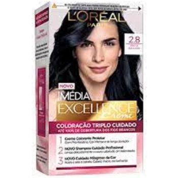 TINT IMEDIA EXCELLENCE 2.8 PRETO PEROLADO