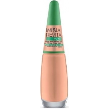 ESM IMPALA REVITA NAIL 7,5ML BASE REVITAL C/ FIBRAS CORAL LIGHT CX 6.0
