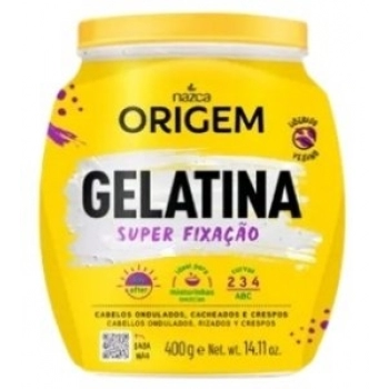 GELATINA CAP ORIGEM 400G SUPER FIXACAO