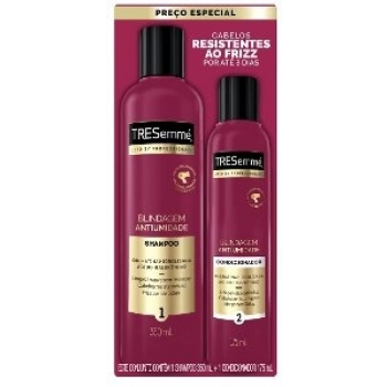 KIT TRESEMME SH 350ML+COND 175ML BLINDAGEM ANTIUMIDADE