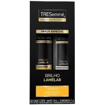KIT TRESEMME SH 350ML+COND 175ML BRILHO LAMELAR