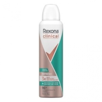 DES AERO REXONA 150ML WOMEN CLINICAL REFRESH