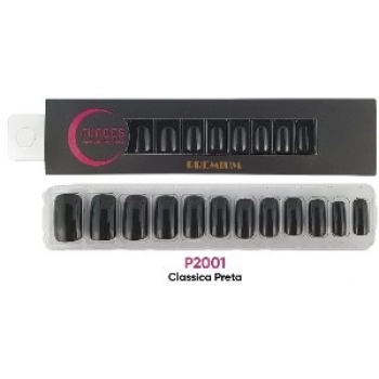 UNHAS FHACES COLORS PREMIUM C/24 PRETA