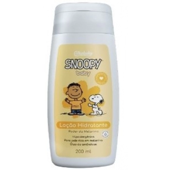 LOCAO HIDR COTTONBABY SNOOPY BABY 200ML PODER DA MELANINA