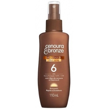 OLEO BRONZ CENOURA&BRONZE 110ML SPRAY FPS 6
