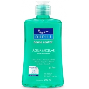 AGUA MICELAR NUPILL 200ML DERME CONTROL
