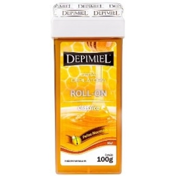 CERA DEPILATORIA ROLL ON DEPIMIEL 100G MEL CLASSICA