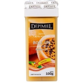 CERA DEPILATORIA ROLL ON DEPIMIEL 100G MARACUJA