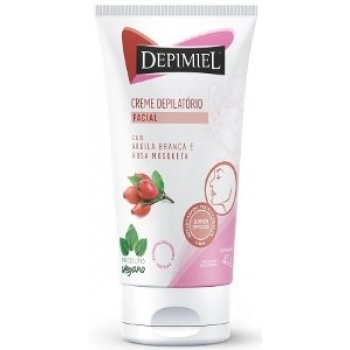 CR DEPILATORIO DEPIMIEL 40G ARGILA BRANCA/ROSA MOSQUETA