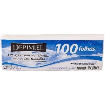 LENCO DESC P/DEPILACAO DEPIMIEL TNT 100FLS