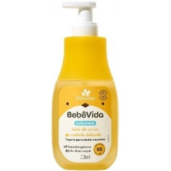 SAB LIQ BEBE VIDA 200ML LEITE DE ARROZ