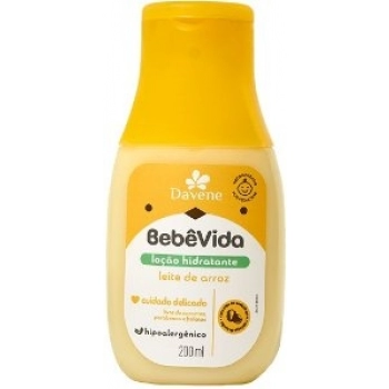 LOCAO HIDR BEBE VIDA 200ML LEITE DE ARROZ