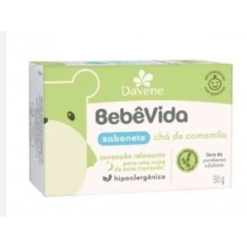 SAB BEBE VIDA 90G VEGETAL CHA DE CAMOMILA