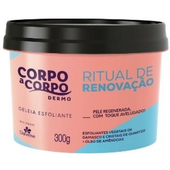 GELEIA CORPORAL CORPO A CORPO 300G DERMO ESFOLIANTE DEO