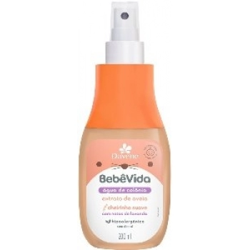 AGUA COLONIA BEBE VIDA 200ML EXTRATO DE AVEIA