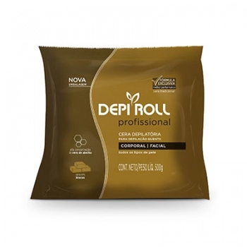 CERA QUENTE BLOCO DEPI ROLL 500GR TRADICIONAL