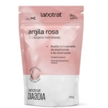 ARGILA LABOTRAT DIA A DIA 100G ROSA C/ COLAGENO