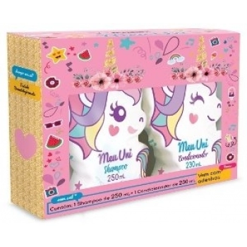 KIT NUTRIEX MEU UNI SH 250ML+COND 230ML GTS ADESIVOS