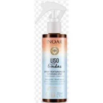 SPRAY TEXTURIZADOR CAP INOAR 200ML LISO COM ONDAS