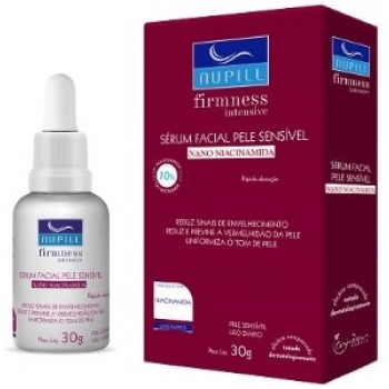 SERUM ANTISSINAIS FACIAL NUPILL 30G SENSIVEL NANO NIACINAMIDA