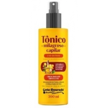 TONICO CAP GOTA DOURADA 200ML MILAGROSO