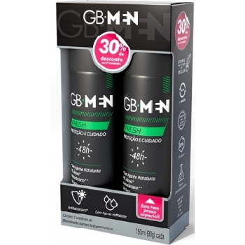 DES AERO ANT GIOVANNA BABY PACK MEN FRESH C/2 DESC 30% SEGUNDA 150ML