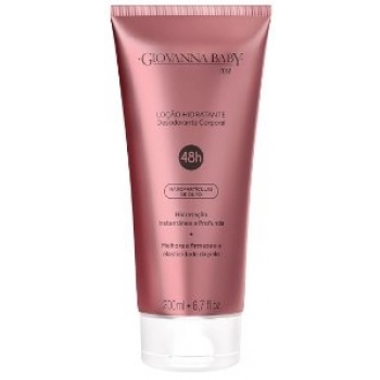 LOCAO HIDR GIOVANNA BABY BISNAGA 200ML ROSE GOLD