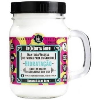 MANTEIGA VEG CAP LOLA 350G BEMDITA GHEE HIDRATACAO BANANA