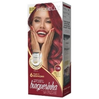 TONALIZANTE PROBELLE BURGUESINHA ESP 7.66 LOURO MEDIO VERMELHO INTENSO
