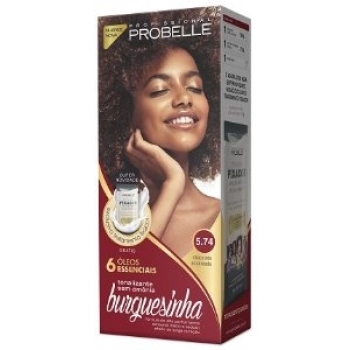 TONALIZANTE PROBELLE BURGUESINHA 5.74 CHOCOLATE ACOBREADO