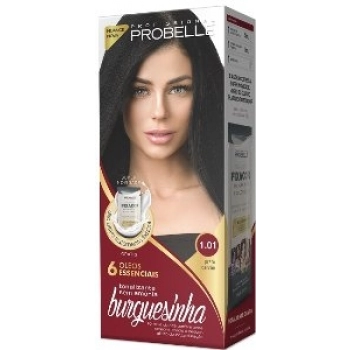 TONALIZANTE PROBELLE BURGUESINHA 1.01 PRETO CARVAO