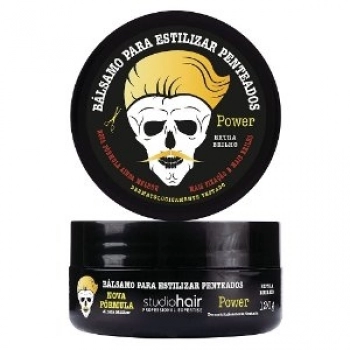 BALSAMO P/ESTILIZAR PENTEADOS STUDIO HAIR 120G POWER