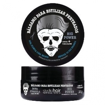 BALSAMO P/ESTILIZAR PENTEADOS STUDIO HAIR 120G TONALIZ.BIG POWER