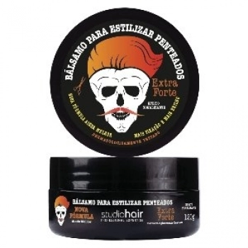 BALSAMO P/ESTILIZAR PENTEADOS STUDIO HAIR 120G TONALIZ.EXTRA FORTE