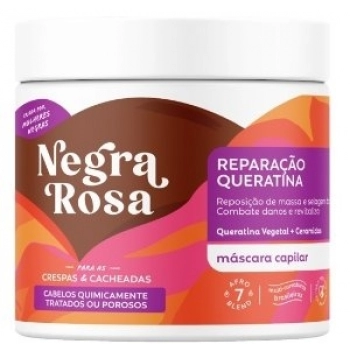 MASC CAP NEGRA ROSA 500G REPARACAO QUERATINA