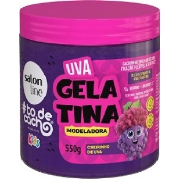 GELATINA S LINE MODELADORA TODECACHO 550G KIDS UVA