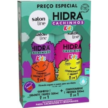 KIT S LINE SH+COND HIDRA 300ML CACHINHOS KIDS 2X1