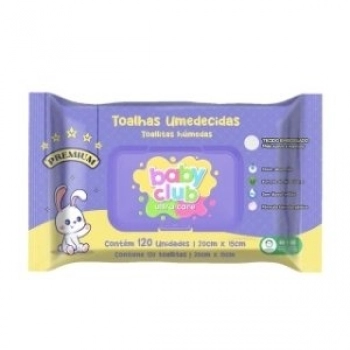 TOALHA UMED BABY CLUB ULTRA CARE PREMIUM C/120