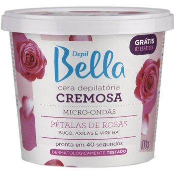 CERA MICROONDAS DEPIL BELLA 100GR PETALAS