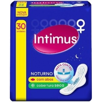 ABS INTIMUS NOTURNO C/30 C/ABAS SECA