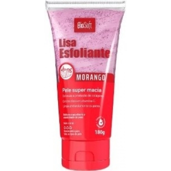 ESFOLIANTE CORPORAL SOFT HAIR BIOSOFT LISA 180G MORANGO