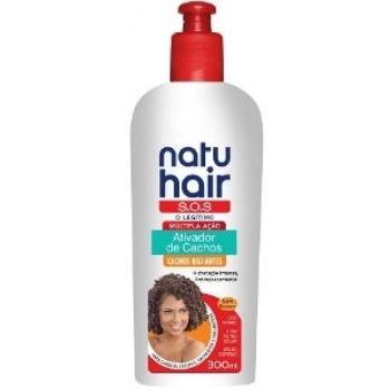 ATIV DE CACHOS NATU HAIR SOS 300ML RADIANTES