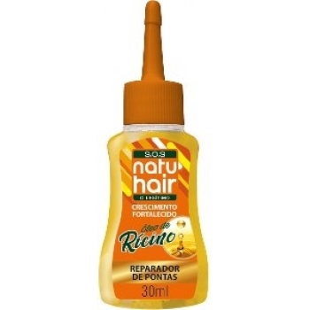 REP PONTAS NATU HAIR SOS 30ML OLEO DE RICINO